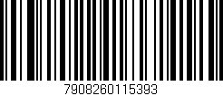 Código de barras (EAN, GTIN, SKU, ISBN): '7908260115393'