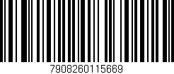 Código de barras (EAN, GTIN, SKU, ISBN): '7908260115669'