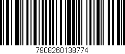 Código de barras (EAN, GTIN, SKU, ISBN): '7908260138774'
