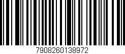 Código de barras (EAN, GTIN, SKU, ISBN): '7908260138972'