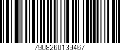 Código de barras (EAN, GTIN, SKU, ISBN): '7908260139467'