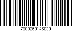 Código de barras (EAN, GTIN, SKU, ISBN): '7908260146038'