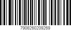Código de barras (EAN, GTIN, SKU, ISBN): '7908260209269'