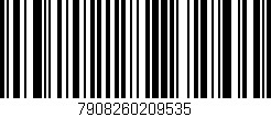 Código de barras (EAN, GTIN, SKU, ISBN): '7908260209535'