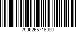 Código de barras (EAN, GTIN, SKU, ISBN): '7908265716090'
