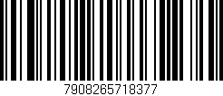 Código de barras (EAN, GTIN, SKU, ISBN): '7908265718377'