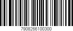 Código de barras (EAN, GTIN, SKU, ISBN): '7908266100300'