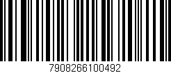 Código de barras (EAN, GTIN, SKU, ISBN): '7908266100492'