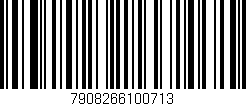 Código de barras (EAN, GTIN, SKU, ISBN): '7908266100713'
