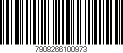 Código de barras (EAN, GTIN, SKU, ISBN): '7908266100973'
