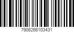 Código de barras (EAN, GTIN, SKU, ISBN): '7908266103431'