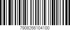 Código de barras (EAN, GTIN, SKU, ISBN): '7908266104100'