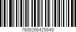 Código de barras (EAN, GTIN, SKU, ISBN): '7908266425649'