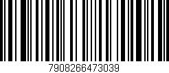 Código de barras (EAN, GTIN, SKU, ISBN): '7908266473039'