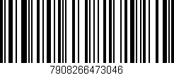 Código de barras (EAN, GTIN, SKU, ISBN): '7908266473046'