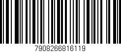 Código de barras (EAN, GTIN, SKU, ISBN): '7908266816119'