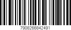 Código de barras (EAN, GTIN, SKU, ISBN): '7908266842491'