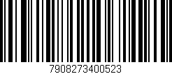 Código de barras (EAN, GTIN, SKU, ISBN): '7908273400523'