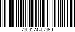 Código de barras (EAN, GTIN, SKU, ISBN): '7908274407859'