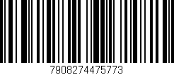 Código de barras (EAN, GTIN, SKU, ISBN): '7908274475773'