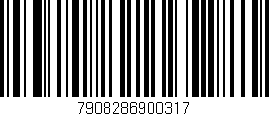 Código de barras (EAN, GTIN, SKU, ISBN): '7908286900317'