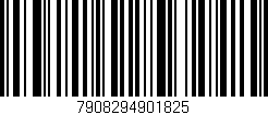 Código de barras (EAN, GTIN, SKU, ISBN): '7908294901825'