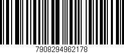 Código de barras (EAN, GTIN, SKU, ISBN): '7908294962178'