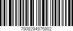 Código de barras (EAN, GTIN, SKU, ISBN): '7908294975802'