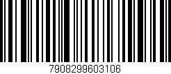 Código de barras (EAN, GTIN, SKU, ISBN): '7908299603106'
