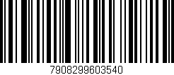 Código de barras (EAN, GTIN, SKU, ISBN): '7908299603540'