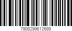 Código de barras (EAN, GTIN, SKU, ISBN): '7908299612689'