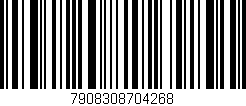 Código de barras (EAN, GTIN, SKU, ISBN): '7908308704268'