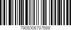 Código de barras (EAN, GTIN, SKU, ISBN): '7908308707689'