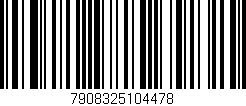 Código de barras (EAN, GTIN, SKU, ISBN): '7908325104478'