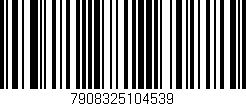 Código de barras (EAN, GTIN, SKU, ISBN): '7908325104539'