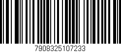 Código de barras (EAN, GTIN, SKU, ISBN): '7908325107233'