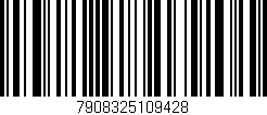 Código de barras (EAN, GTIN, SKU, ISBN): '7908325109428'