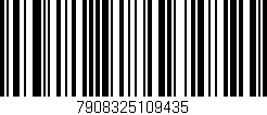 Código de barras (EAN, GTIN, SKU, ISBN): '7908325109435'