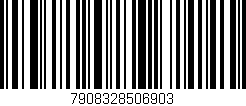 Código de barras (EAN, GTIN, SKU, ISBN): '7908328506903'