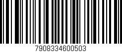 Código de barras (EAN, GTIN, SKU, ISBN): '7908334600503'