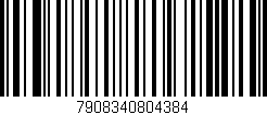 Código de barras (EAN, GTIN, SKU, ISBN): '7908340804384'