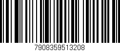 Código de barras (EAN, GTIN, SKU, ISBN): '7908359513208'