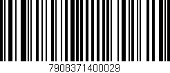 Código de barras (EAN, GTIN, SKU, ISBN): '7908371400029'