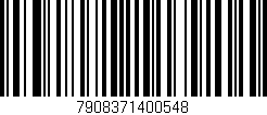 Código de barras (EAN, GTIN, SKU, ISBN): '7908371400548'