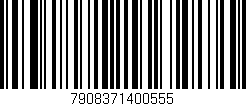 Código de barras (EAN, GTIN, SKU, ISBN): '7908371400555'