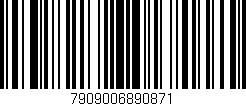 Código de barras (EAN, GTIN, SKU, ISBN): '7909006890871'