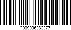 Código de barras (EAN, GTIN, SKU, ISBN): '7909006963377'