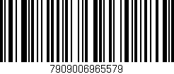 Código de barras (EAN, GTIN, SKU, ISBN): '7909006965579'
