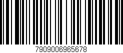 Código de barras (EAN, GTIN, SKU, ISBN): '7909006965678'