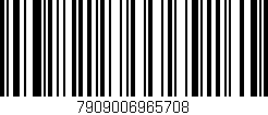 Código de barras (EAN, GTIN, SKU, ISBN): '7909006965708'